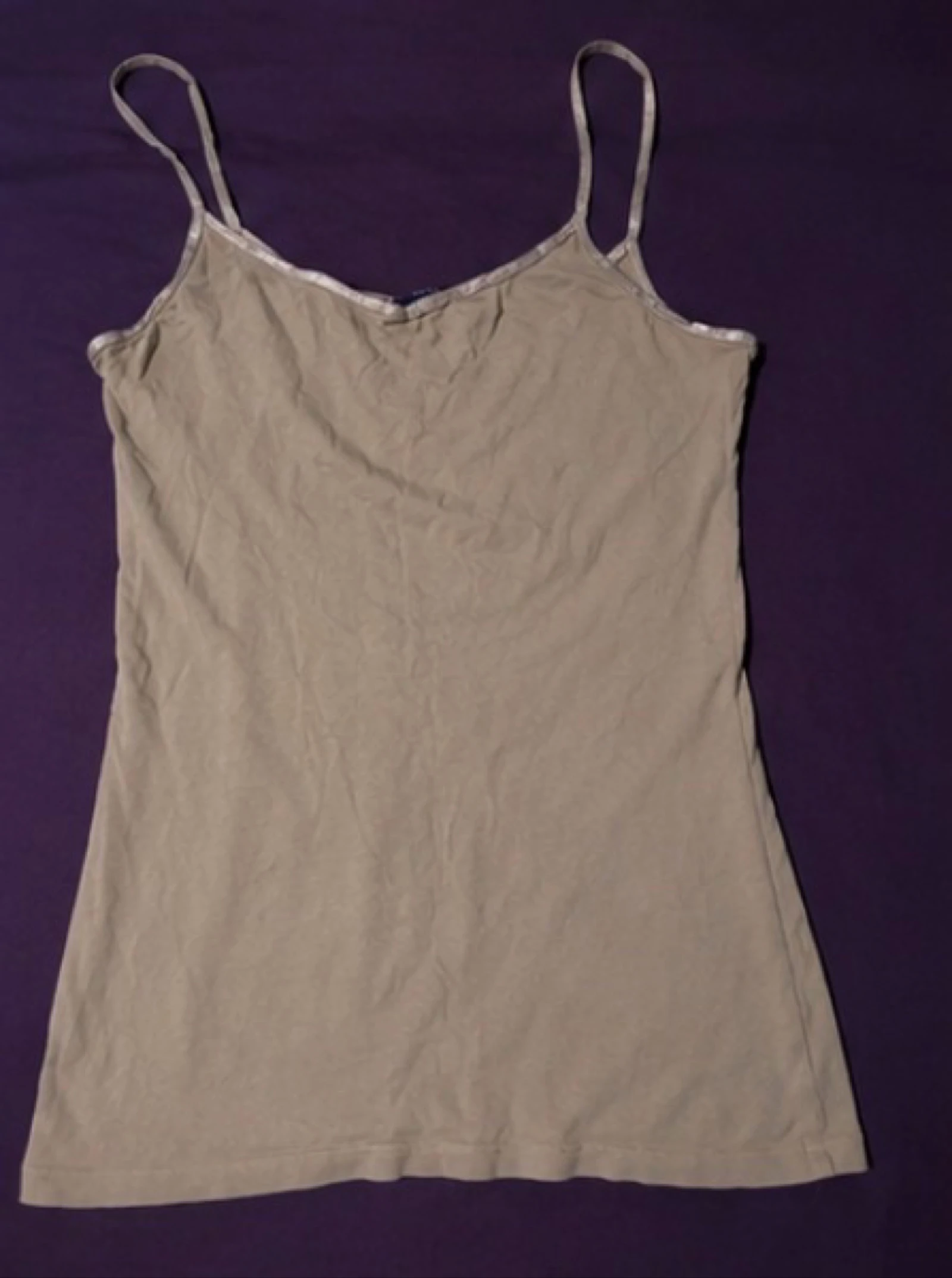 Beige KIABI thin strap tank top – Size M – photo 2